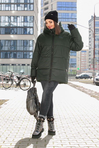 Куртка Lady Secret 7274 темный_хаки - фото 1