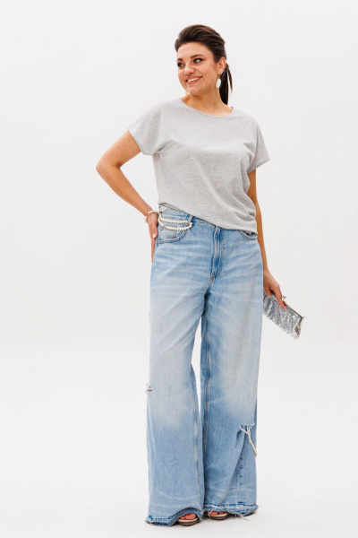 Футболка Anelli 1550 комфортик - фото 4