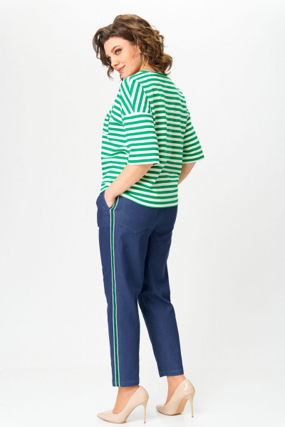 Брюки Andina city 2019-25 синий - фото 2