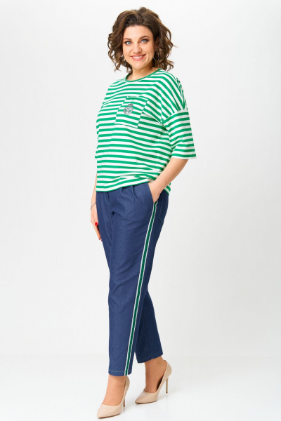 Брюки Andina city 2019-25 синий - фото 1