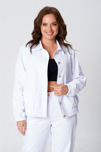 Брюки, куртка Liona Style 945 белый - фото 4