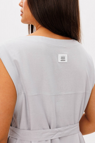 Платье Fantazia Mod 4834 серый - фото 4