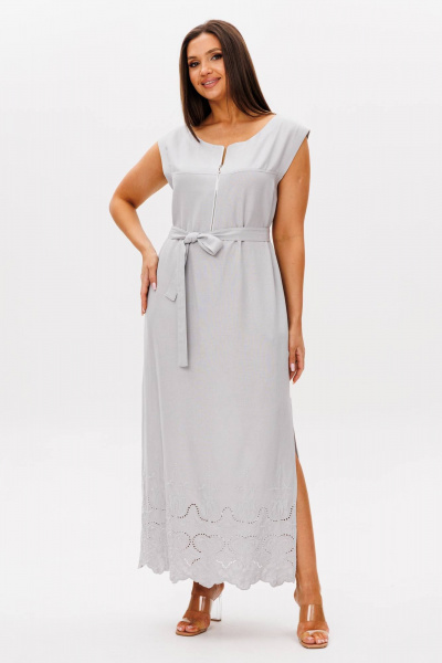Платье Fantazia Mod 4834 серый - фото 1
