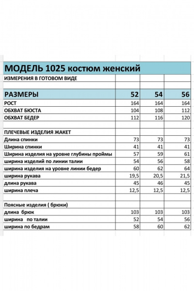 Брюки, жакет БагираАнТа 1025 синий - фото 7