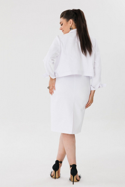 Юбка Anelli 1410 белоснежность - фото 5