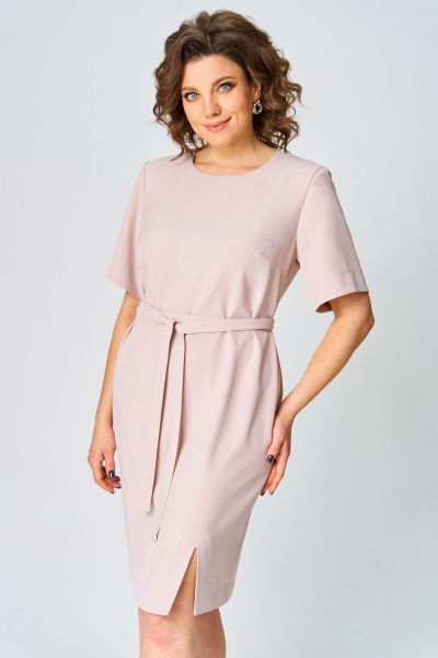 Платье Мишель стиль 1278 пудра - фото 4