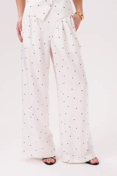 Брюки Панда 15760 молочный - фото 6