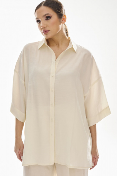 Блуза, брюки DAVA 2226 молочный - фото 6