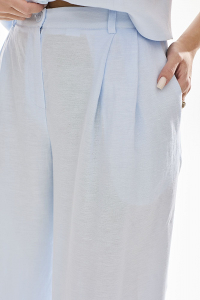 Брюки, жакет DAVA 2227 голубой - фото 9