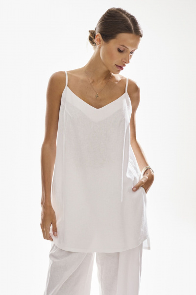 Блуза, брюки DAVA 2228 белый - фото 12