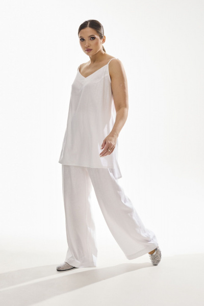 Блуза, брюки DAVA 2228 белый - фото 4