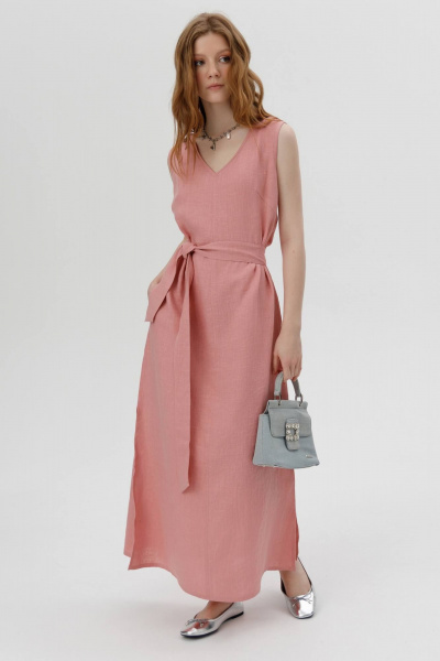 Платье Romgil РТ0080-ЛЕ4 розово-коралловый - фото 1