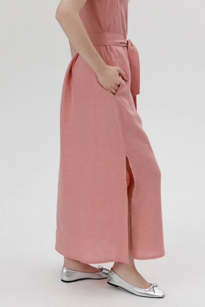 Платье Romgil РТ0080-ЛЕ4 розово-коралловый - фото 7