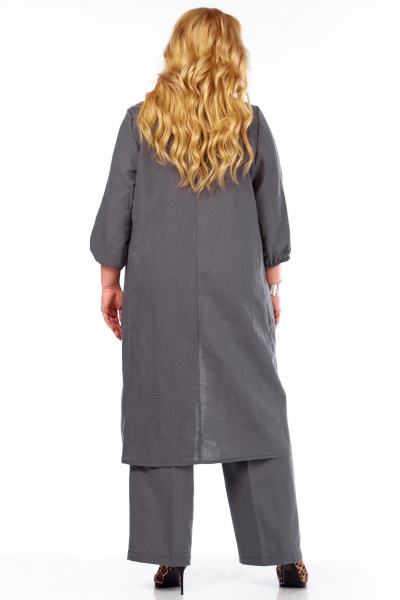 Брюки, кардиган Celentano lite 5044.2 пепельно-серый - фото 5