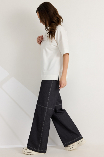 Брюки Магия моды 2556 синий - фото 3