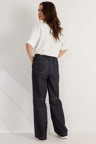 Брюки Магия моды 2556 синий - фото 5