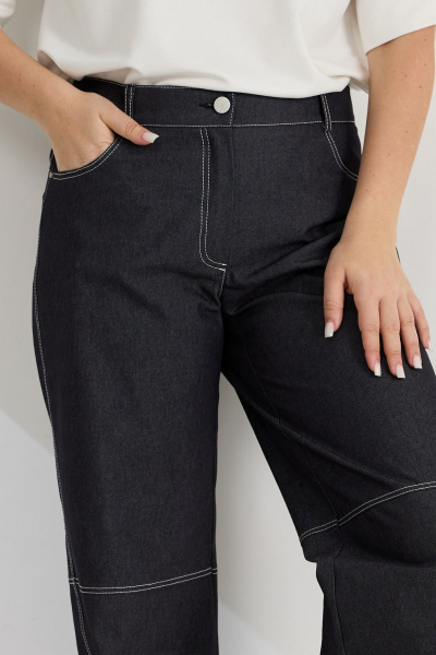 Брюки Магия моды 2556 синий - фото 4