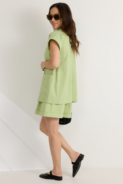 Жилет, шорты Магия моды 2569 лайм - фото 8