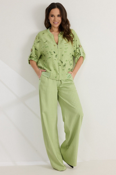 Брюки, бомбер Магия моды 2571 лайм - фото 3