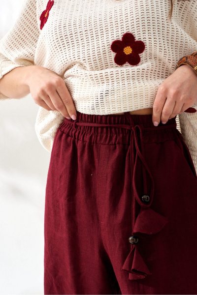 Блуза ELLETTO 3834 молочный - фото 9