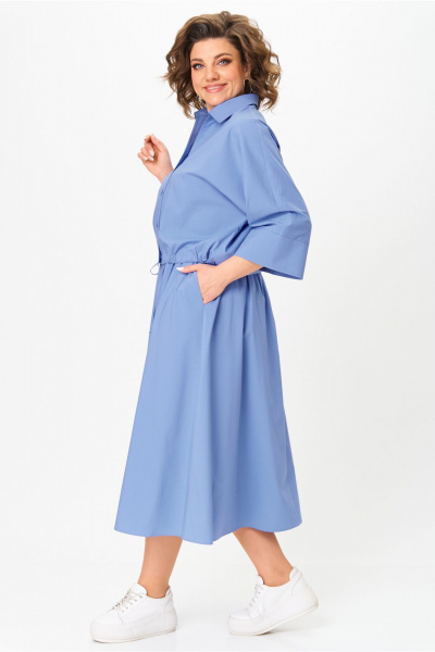 Блуза, юбка Aira Style 24121 голубой - фото 8