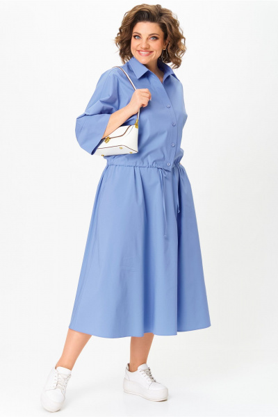 Блуза, юбка Aira Style 24121 голубой - фото 6