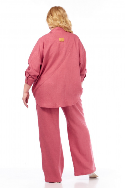 Брюки, кардиган, майка Диомант 2046 коралл - фото 7