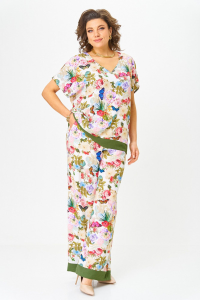 Блуза, брюки Svetlana-Style 2120 бабочки - фото 1