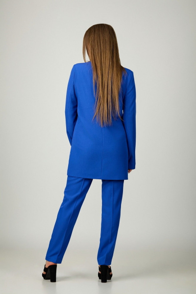 Брюки, жакет Rosheli 1142 василек - фото 2
