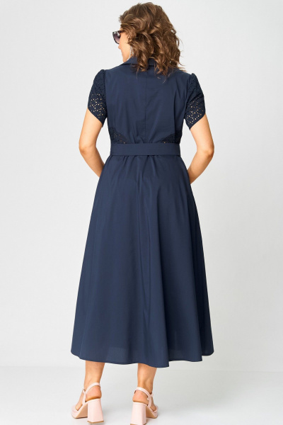 Платье EVA GRANT 7200В темно-синий - фото 15