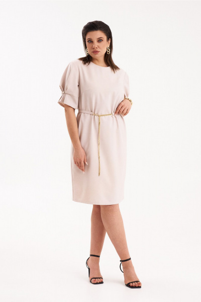 Платье KaVaRi 1110.1 пудровый - фото 1