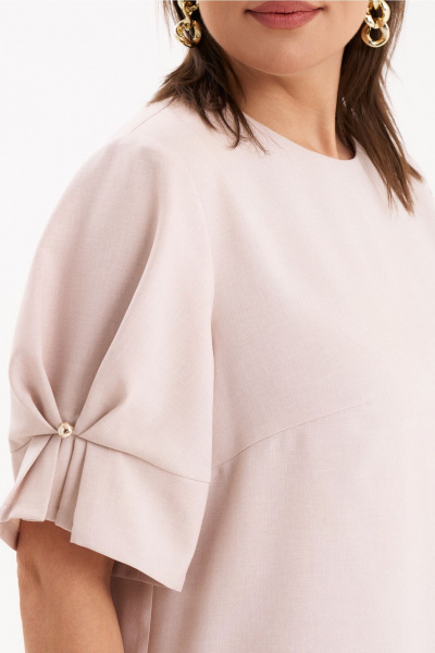 Платье KaVaRi 1110.1 пудровый - фото 5