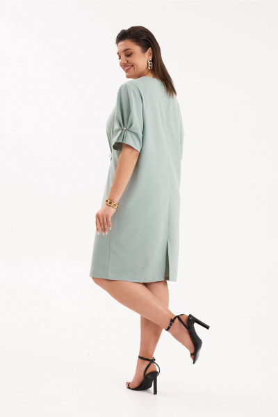 Платье KaVaRi 1110 светло-зеленый - фото 3