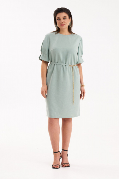 Платье KaVaRi 1110 светло-зеленый - фото 1