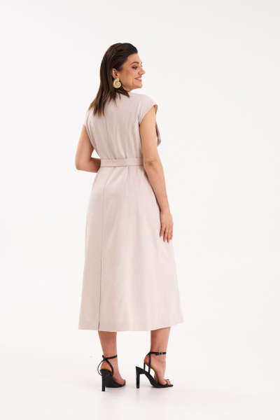 Платье KaVaRi 1109.1 пудровый - фото 2