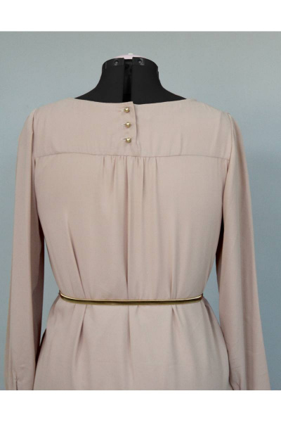 Платье Pama Style 671 бежевый - фото 2