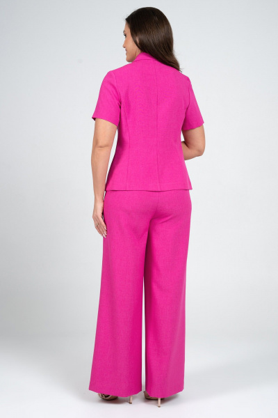 Брюки, жакет Alani Collection 2344 фуксия - фото 13