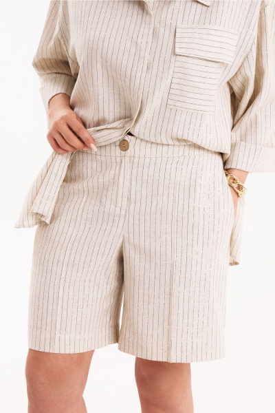 Рубашка, шорты KaVaRi 8047.1 кремовый - фото 6