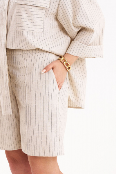 Рубашка, шорты KaVaRi 8047.1 кремовый - фото 5