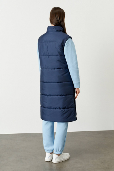 Жилет Nelva 0089 синий - фото 6