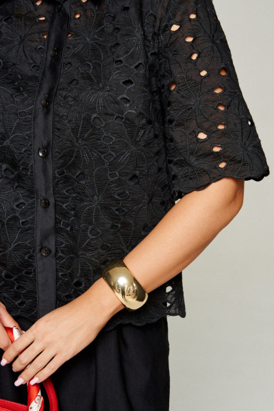 Блуза, брюки Beautiful&Free 6323 чёрный - фото 7