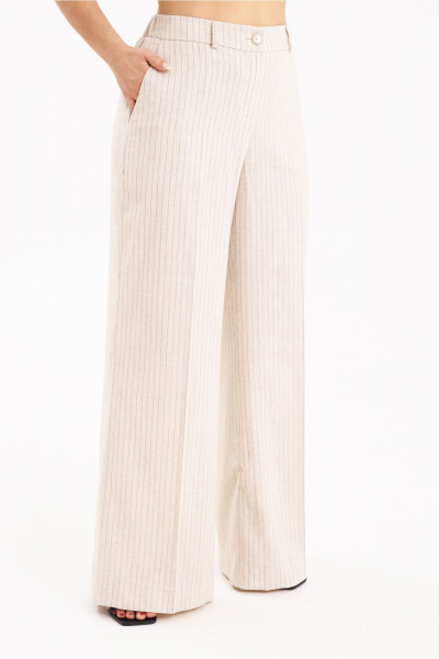 Брюки, жакет KaVaRi 8046.1 кремовый - фото 9