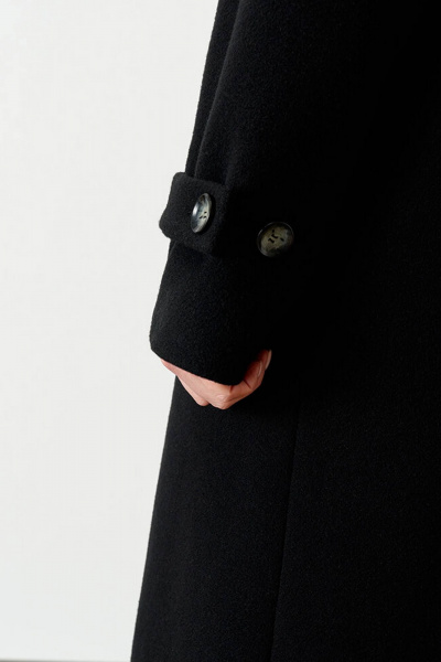 Пальто Nelva 0092 черный - фото 9