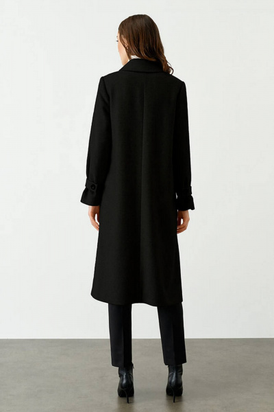 Пальто Nelva 0092 черный - фото 5