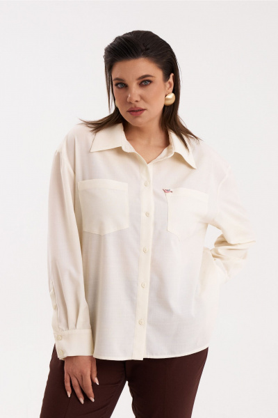 Рубашка KaVaRi 4019.1 желтый - фото 1