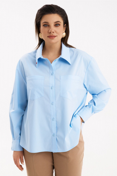 Рубашка KaVaRi 4019 голубой - фото 3