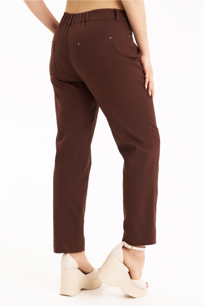 Брюки KaVaRi 3012 коричневый - фото 6