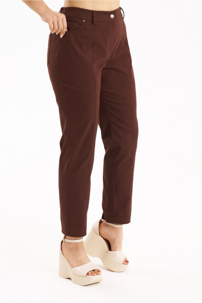 Брюки KaVaRi 3012 коричневый - фото 2
