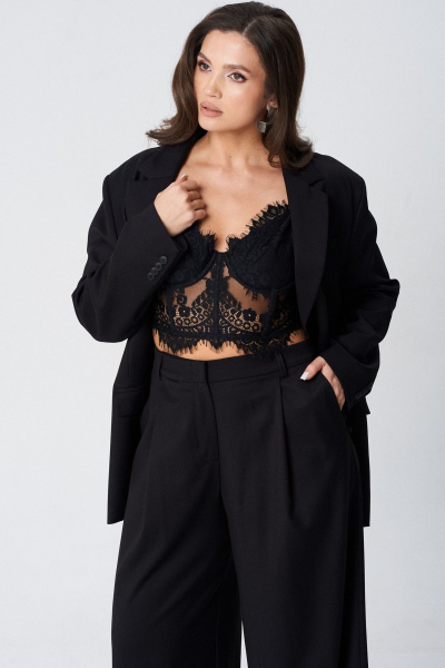 Брюки Jolie 11462 черный - фото 9