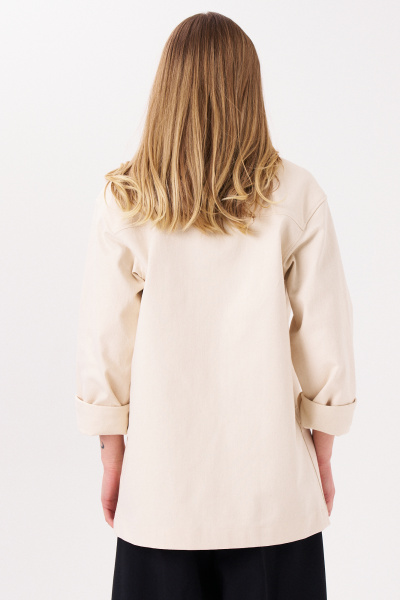 Жакет Панда 180230w светло-бежевый - фото 4